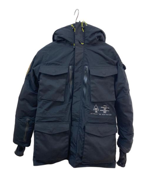 Denham（デンハム）Denham (デンハム) MINOTAUR (ミノトール) ナイロンフーディダウンジャケット ブラック サイズ:Lの古着・服飾アイテム