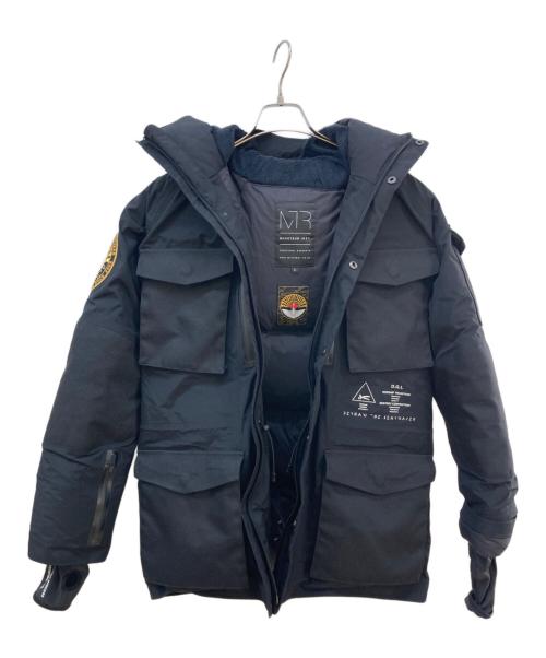 Denham（デンハム）Denham (デンハム) MINOTAUR (ミノトール) ナイロンフーディダウンジャケット ブラック サイズ:Lの古着・服飾アイテム