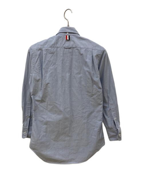 THOM BROWNE. NEW YORK（トムブラウン ニューヨーク）THOM BROWNE. NEW YORK (トムブラウンニューヨーク) オックスフォードクラシックシャツ スカイブルーの古着・服飾アイテム