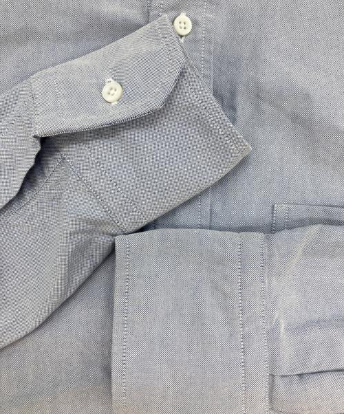 THOM BROWNE. NEW YORK（トムブラウン ニューヨーク）THOM BROWNE. NEW YORK (トムブラウンニューヨーク) オックスフォードクラシックシャツ スカイブルーの古着・服飾アイテム