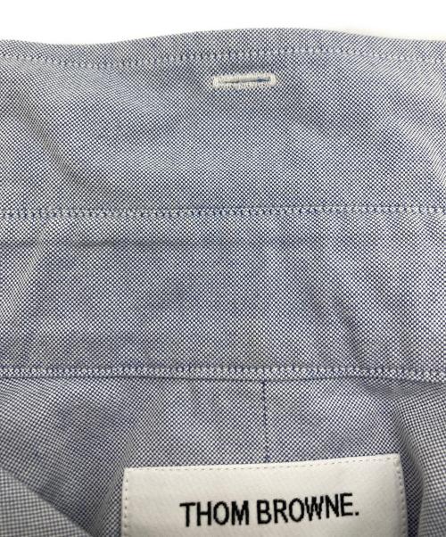 THOM BROWNE. NEW YORK（トムブラウン ニューヨーク）THOM BROWNE. NEW YORK (トムブラウンニューヨーク) オックスフォードクラシックシャツ スカイブルーの古着・服飾アイテム