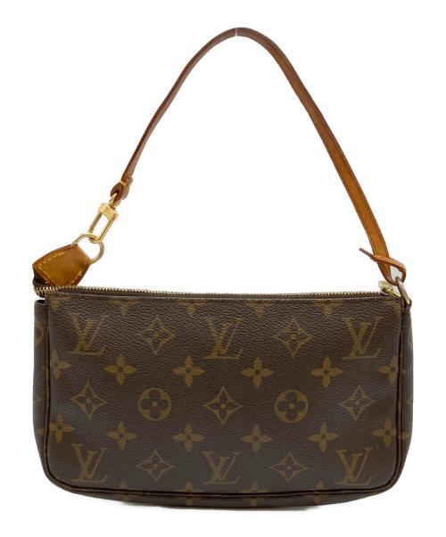 LOUIS VUITTON（ルイ ヴィトン）LOUIS VUITTON (ルイ ヴィトン) ポシェット・アクセソワール/ポーチ ブラウンの古着・服飾アイテム
