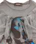 中古・古着 DSQUARED2 (ディースクエアード) プリントTシャツ グレー サイズ:XL：5000円