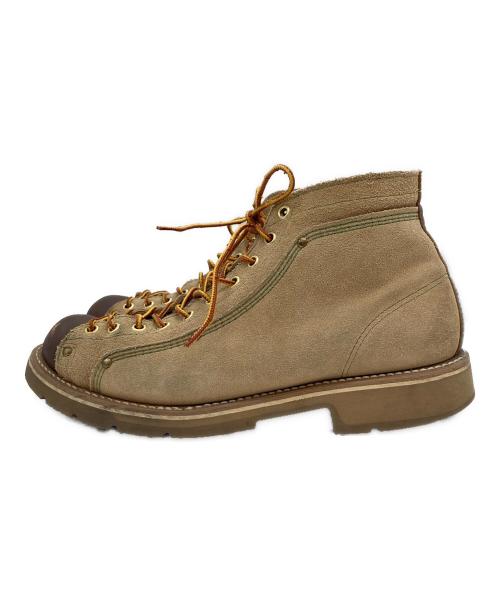 THOROGOOD（ソログッド）THOROGOOD (ソログッド) スウェードレースアップブーツ ブラウン サイズ:9Ⅾの古着・服飾アイテム