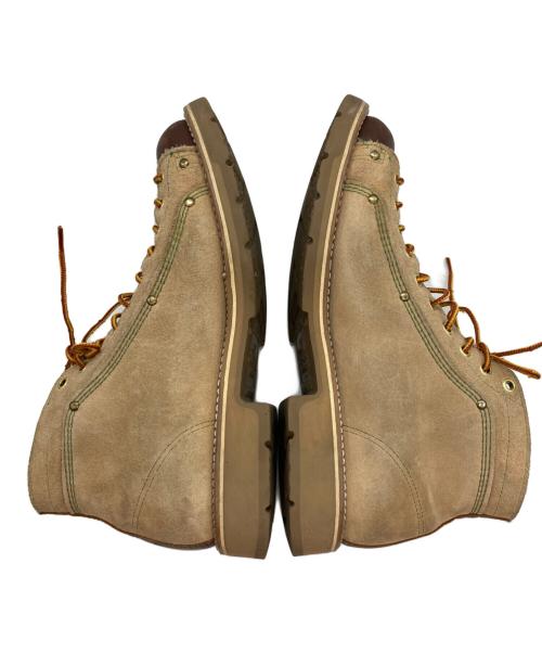 THOROGOOD（ソログッド）THOROGOOD (ソログッド) スウェードレースアップブーツ ブラウン サイズ:9Ⅾの古着・服飾アイテム