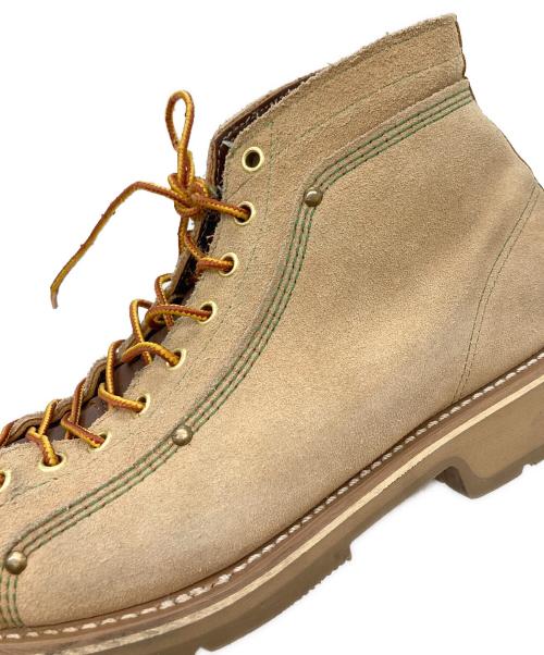 THOROGOOD（ソログッド）THOROGOOD (ソログッド) スウェードレースアップブーツ ブラウン サイズ:9Ⅾの古着・服飾アイテム