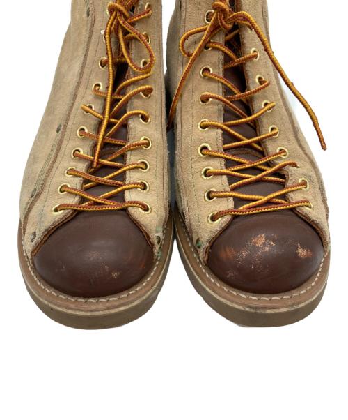 THOROGOOD（ソログッド）THOROGOOD (ソログッド) スウェードレースアップブーツ ブラウン サイズ:9Ⅾの古着・服飾アイテム