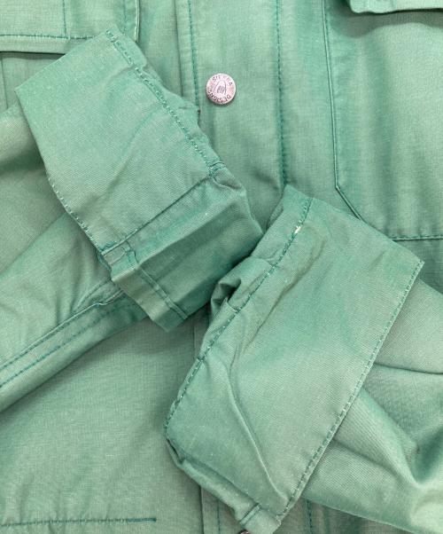 SIERRA DESIGNS（シエラデザインズ）SIERRA DESIGNS (シエラデザインズ) PENDLETON (ペンドルトン) 裏ブランケットマウンテンパーカー グリーン サイズ:Lの古着・服飾アイテム