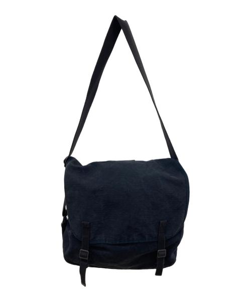 SLOW&CO（スロウアンドコー）SLOW&CO (スロウアンドコー) フレンチアーミーショルダーバッグ ブラックの古着・服飾アイテム