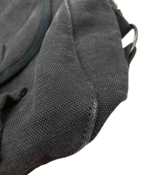 SLOW&CO（スロウアンドコー）SLOW&CO (スロウアンドコー) フレンチアーミーショルダーバッグ ブラックの古着・服飾アイテム