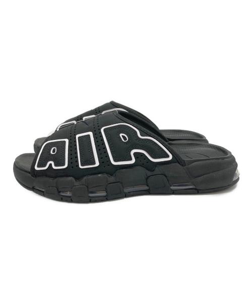 NIKE（ナイキ）NIKE (ナイキ) AIR MORE UPTEMPO SLIDE ブラック サイズ:26 未使用品の古着・服飾アイテム