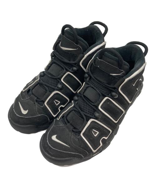 NIKE（ナイキ）NIKE (ナイキ) AIR MORE UP TEMPO/ハイカットスニーカー ブラック サイズ:25.5cmの古着・服飾アイテム