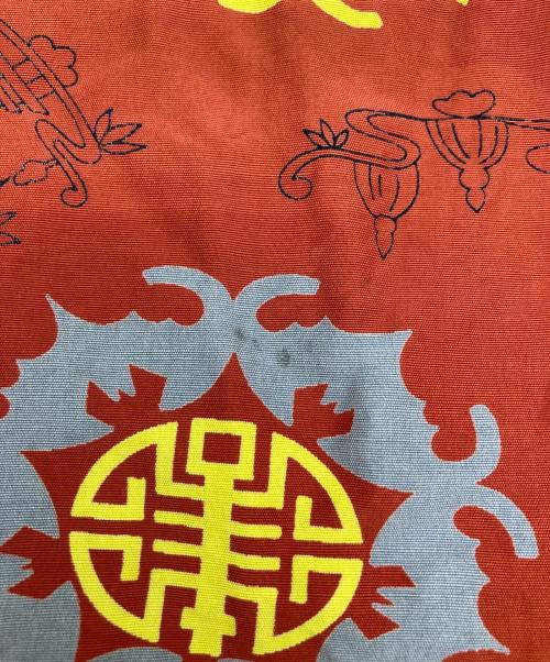 B.V.D（ビーブイディー）B.V.D (ビーブイディー) 50's灯籠柄アロハシャツ オレンジ サイズ:15-15 1/2の古着・服飾アイテム