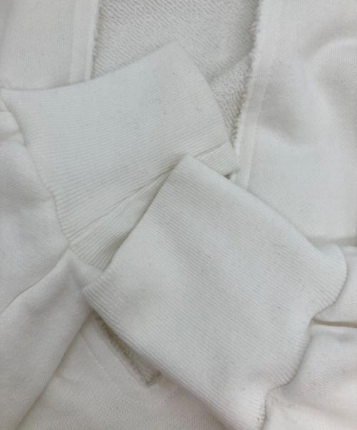 Whim Gazette（ウィムガゼット）Whim Gazette (ウィムガゼット) スウェットVネックプルオーバー2 ホワイト サイズ:FREEの古着・服飾アイテム