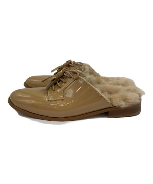 Caminando（カミナンド）Caminando (カミナンド) ミュール ベージュ サイズ:6の古着・服飾アイテム