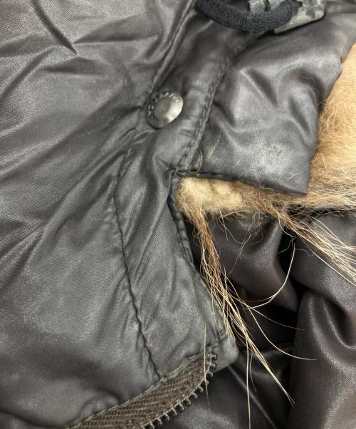 DUVETICA（デュベティカ）DUVETICA (デュベティカ) ファー付きダウンジャケット ブラウン サイズ:42の古着・服飾アイテム