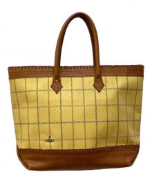 Vivienne Westwood（ヴィヴィアンウエストウッド）の古着「レザートートバッグ」｜イエロー