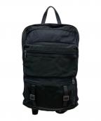 Salvatore Ferragamoサルヴァトーレ フェラガモ）の古着「2wayリュック」｜ブラック×グリーン