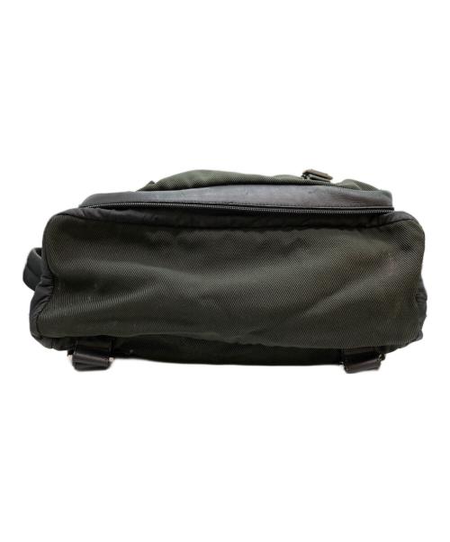 Salvatore Ferragamo（サルヴァトーレ フェラガモ）Salvatore Ferragamo (サルヴァトーレ フェラガモ) 2wayリュック ブラック×グリーンの古着・服飾アイテム