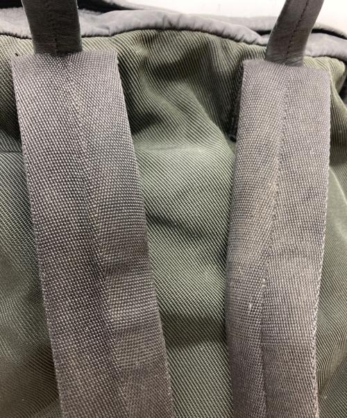 Salvatore Ferragamo（サルヴァトーレ フェラガモ）Salvatore Ferragamo (サルヴァトーレ フェラガモ) 2wayリュック ブラック×グリーンの古着・服飾アイテム