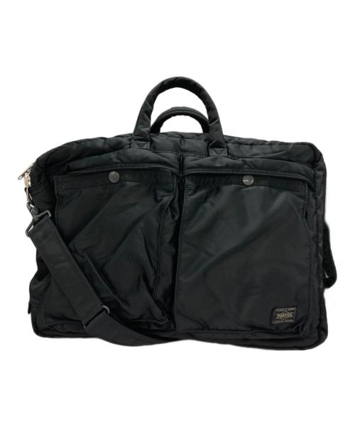 PORTER（ポーター）PORTER (ポーター) 3wayナイロンブリーフバッグ ブラックの古着・服飾アイテム