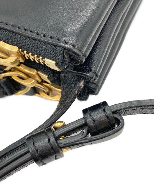 CELINE（セリーヌ）CELINE (セリーヌ) トリオ ラージ/ショルダーバッグ ブラック サイズ:-の古着・服飾アイテム