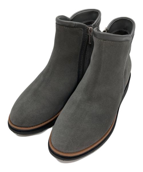 CLARKS（クラークス）CLARKS (クラークス) ブーツ グレー サイズ:22の古着・服飾アイテム