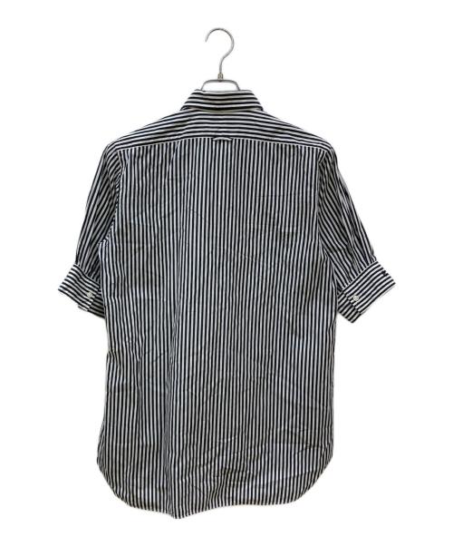 POLO RALPH LAUREN（ポロ・ラルフローレン）POLO RALPH LAUREN (ポロ・ラルフローレン) ストライプシャツ グレー サイズ:Sの古着・服飾アイテム