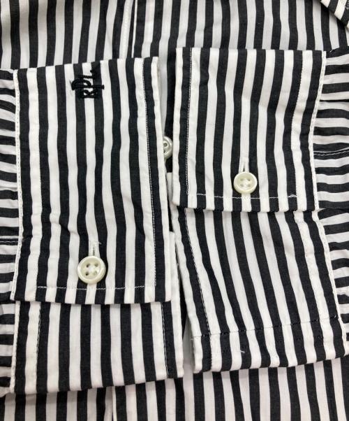 POLO RALPH LAUREN（ポロ・ラルフローレン）POLO RALPH LAUREN (ポロ・ラルフローレン) ストライプシャツ グレー サイズ:Sの古着・服飾アイテム