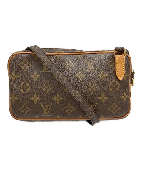 LOUIS VUITTON（ルイ ヴィトン）LOUIS VUITTON (ルイ ヴィトン) マルリーバンドリエール/ショルダーポーチ ブラウンの古着・服飾アイテム