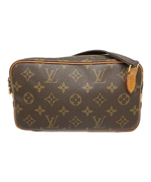 LOUIS VUITTON（ルイ ヴィトン）LOUIS VUITTON (ルイ ヴィトン) マルリーバンドリエール/ショルダーポーチ ブラウンの古着・服飾アイテム