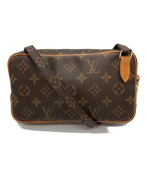 LOUIS VUITTON（ルイ ヴィトン）LOUIS VUITTON (ルイ ヴィトン) マルリーバンドリエール/ショルダーポーチ ブラウンの古着・服飾アイテム