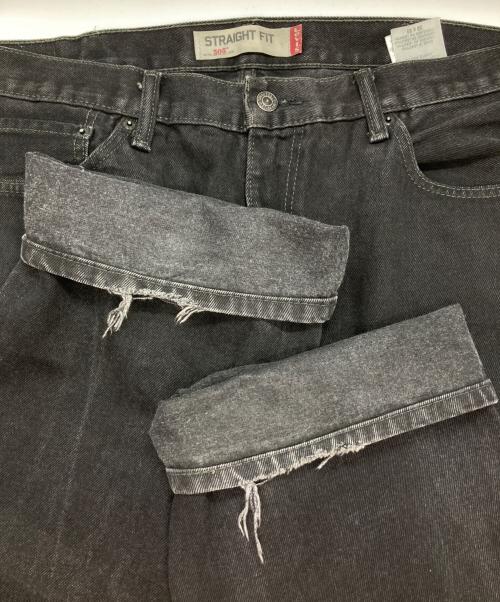 LEVI'S（リーバイス）LEVI'S (リーバイス) 505ブラックデニムパンツ ブラック サイズ:38×30の古着・服飾アイテム