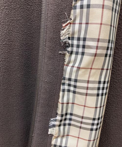 BURBERRY BLACK LABEL（バーバリーブラックレーベル）BURBERRY BLACK LABEL (バーバリーブラックレーベル) フリースジャケット ブラウン サイズ:3の古着・服飾アイテム