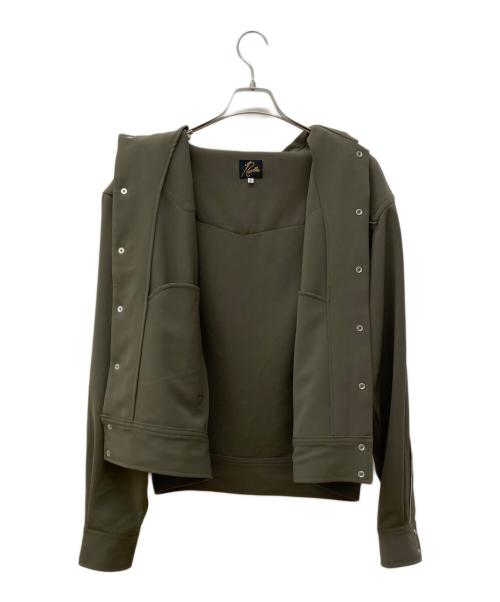 Needles（ニードルズ）Needles (ニードルズ) Piping Cowboy Shirt Jacket カーキ サイズ:Lの古着・服飾アイテム