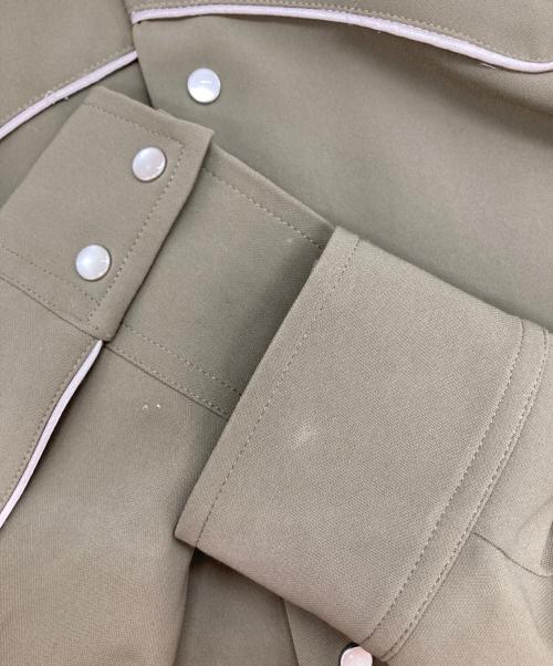 Needles（ニードルズ）Needles (ニードルズ) Piping Cowboy Shirt Jacket カーキ サイズ:Lの古着・服飾アイテム