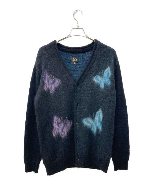 Needles（ニードルズ）Needles (ニードルズ) PAPILLON CARDIGAN/モヘア混カーディガン ブラック サイズ:Mの古着・服飾アイテム