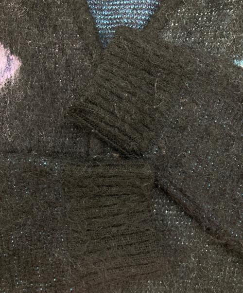 Needles（ニードルズ）Needles (ニードルズ) PAPILLON CARDIGAN/モヘア混カーディガン ブラック サイズ:Mの古着・服飾アイテム