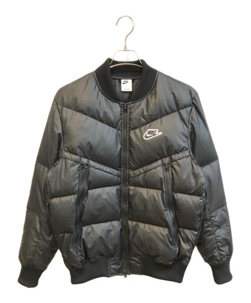 NIKE（ナイキ）NIKE (ナイキ) ダウンジャケット　袖口若干ヨゴレ有 ブラック サイズ:Lの古着・服飾アイテム