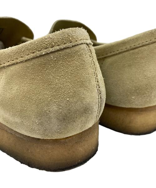 CLARKS（クラークス）CLARKS (クラークス) UNITED ARROWS (ユナイテッドアローズ) 別注スウェードモンクローファー ベージュ サイズ:26.5の古着・服飾アイテム