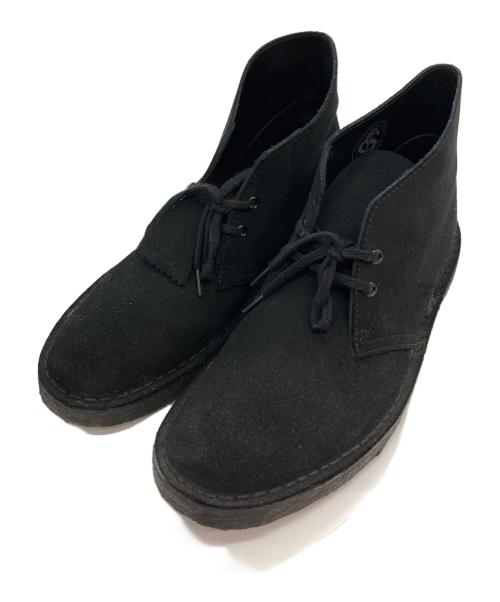 CLARKS（クラークス）CLARKS (クラークス) デザートブーツ ブラック サイズ:25.5の古着・服飾アイテム