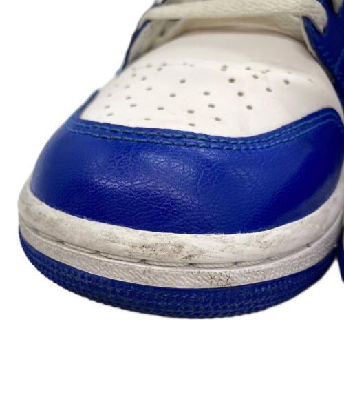 NIKE（ナイキ）NIKE (ナイキ) Air Jordan 1 Mid Kentucky Blue ホワイト×ブルー サイズ:28.5の古着・服飾アイテム
