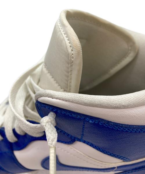 NIKE（ナイキ）NIKE (ナイキ) Air Jordan 1 Mid Kentucky Blue ホワイト×ブルー サイズ:28.5の古着・服飾アイテム