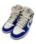 NIKE（ナイキ）の古着「Air Jordan 1 Mid Kentucky Blue」｜ホワイト×ブルー