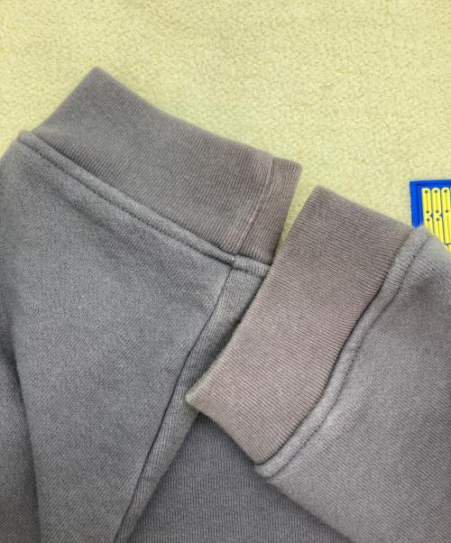 BRAIN DEAD（ブレインデッド）BRAIN DEAD (ブレインデッド) パイル地切替スウェット イエロー サイズ:Lの古着・服飾アイテム