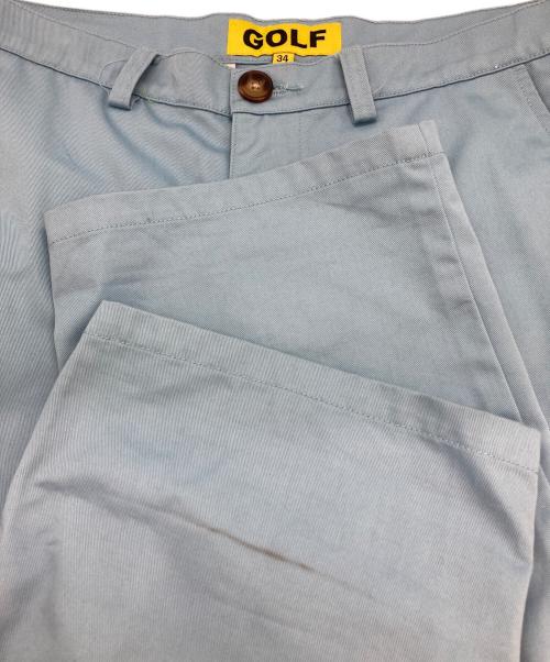 GOLF le FLEUR（ゴルフ ラ フルール）GOLF le FLEUR (ゴルフ ラ フルール) ワークパンツ ブルー サイズ:34の古着・服飾アイテム