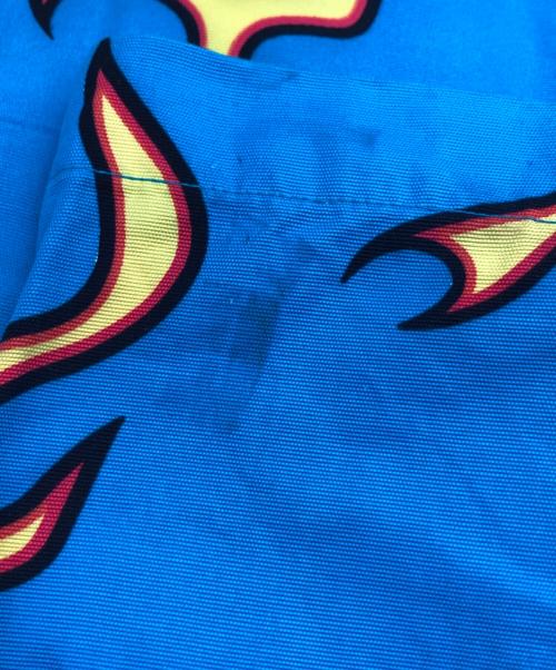 GOLF WANG（ゴルフワン）GOLF WANG (ゴルフワン) ファイアパターンパンツ ブルー サイズ:32の古着・服飾アイテム