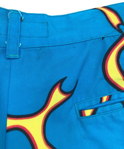 GOLF WANG（ゴルフワン）GOLF WANG (ゴルフワン) ファイアパターンパンツ ブルー サイズ:32の古着・服飾アイテム