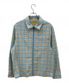 GOLF WANGゴルフワン）の古着「ジップシャツジャケット」｜ブルー