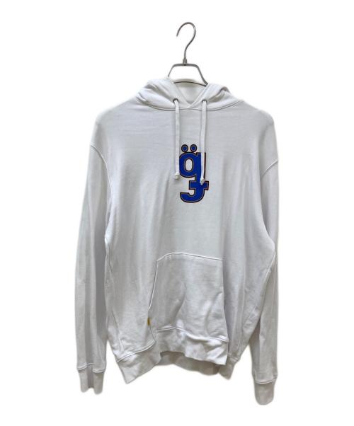 GOLF WANG（ゴルフワン）GOLF WANG (ゴルフワン) プリントパーカー ホワイト サイズ:Mの古着・服飾アイテム